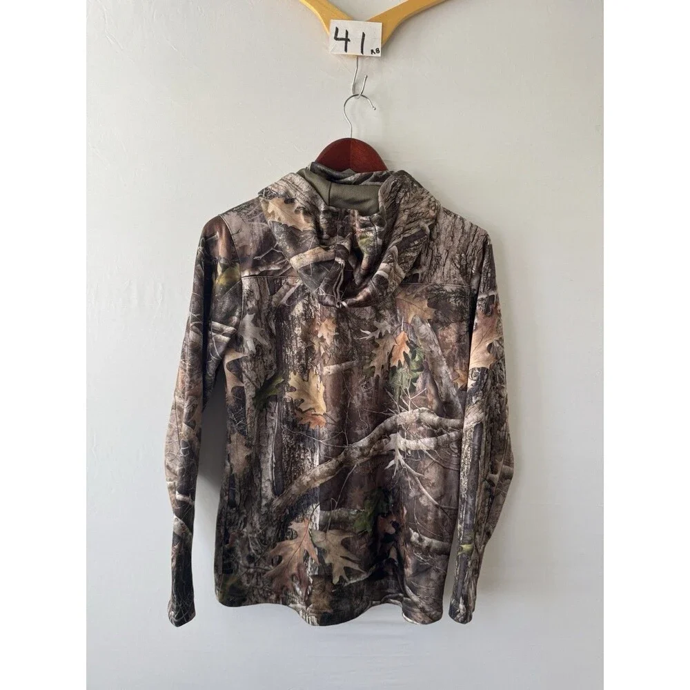 RedHead Boys 14-16 Camo Fleece Hooded Jacket Full Zip Polyester Hunting
